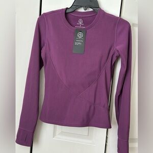 Purple Long Sleeve Women's Top